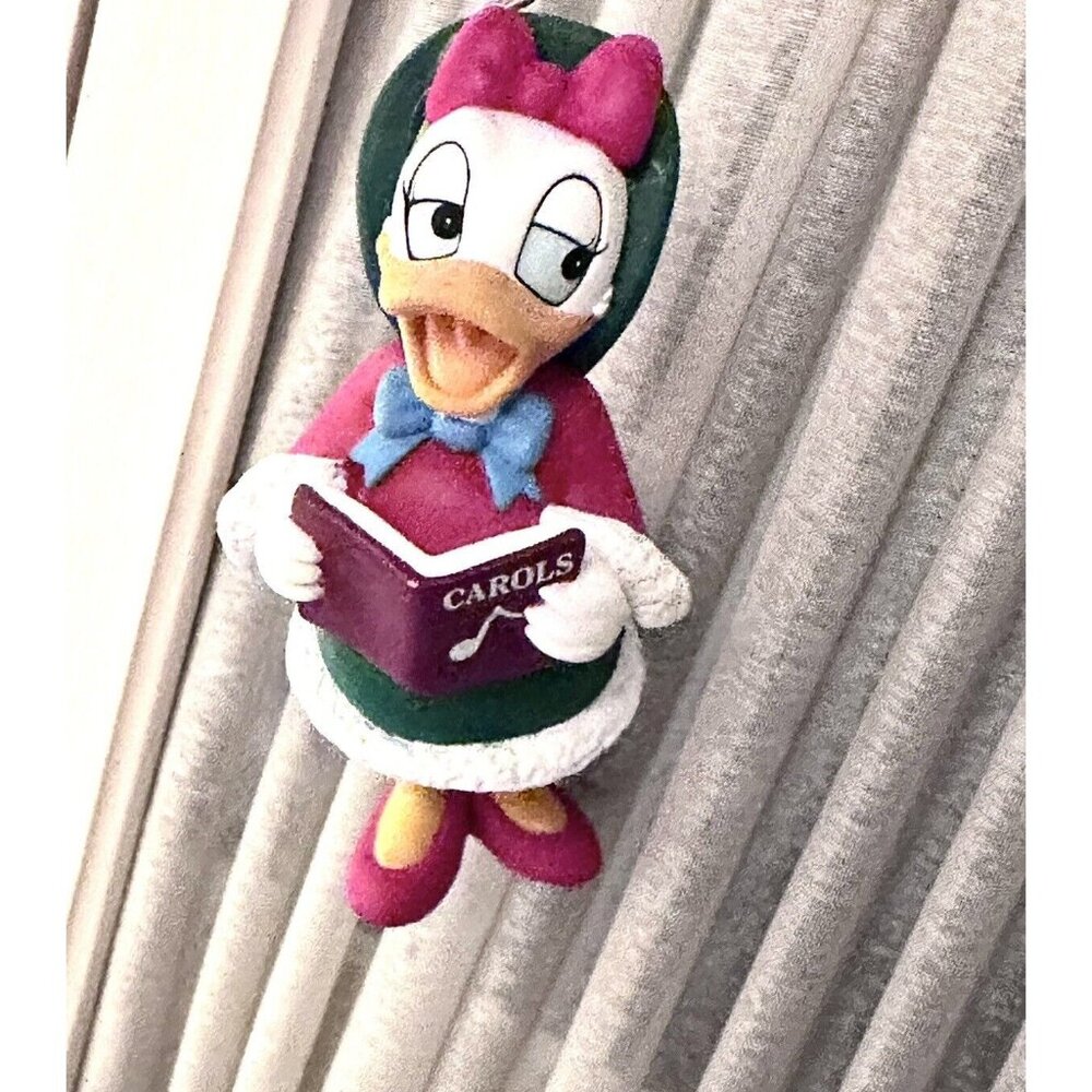 Daisy Duck  GROLIER‎ DISNEY ORNAMENT BOXED 26231-106 Box Carols